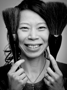 Ching yuan,calligraphe,artiste,peintre, exposition,©Portrait Sensible,New art gallery, Anne Lin
